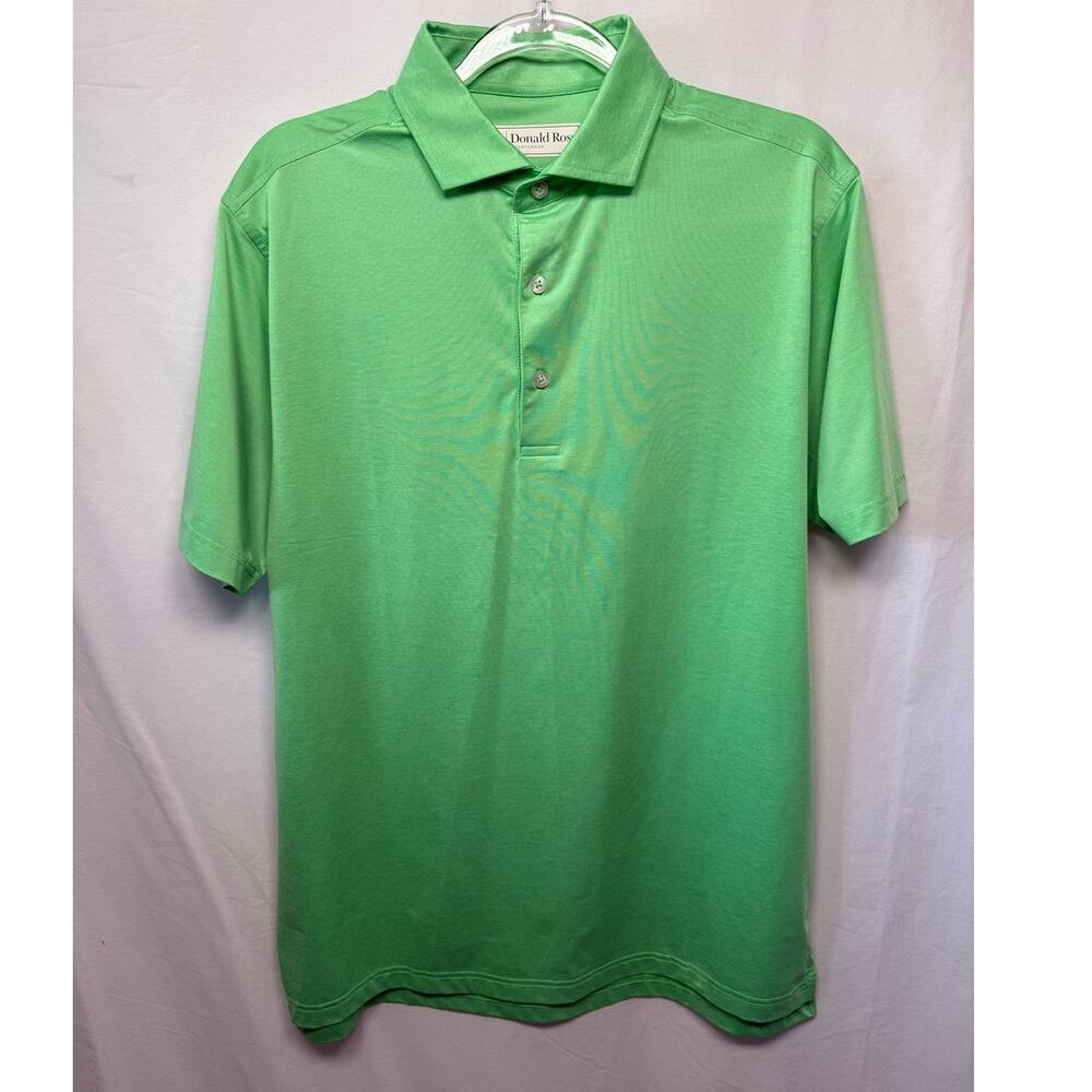 Donald Ross Sportswear Men's Polo, Green, Size Small - Casual Golf Performance